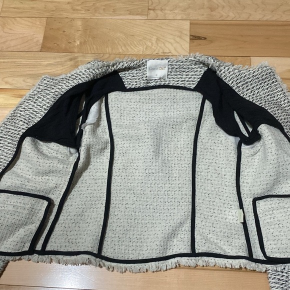 Line and Dot Tweed Sweater Jacket - Picture 15 of 17